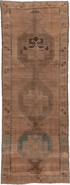 Vintage Oushak Runner Rug (4' x 12')